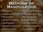 Manipulation Methods