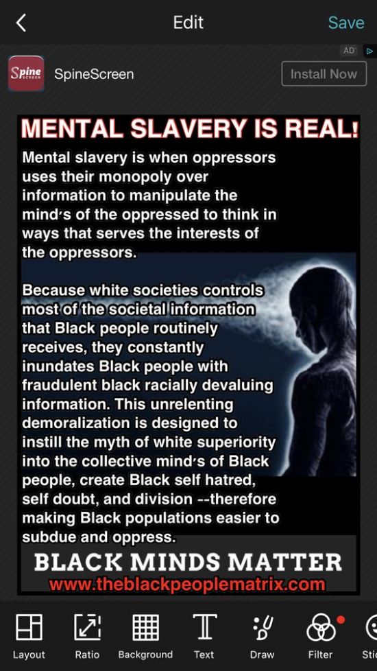 Mental Slavery is Real